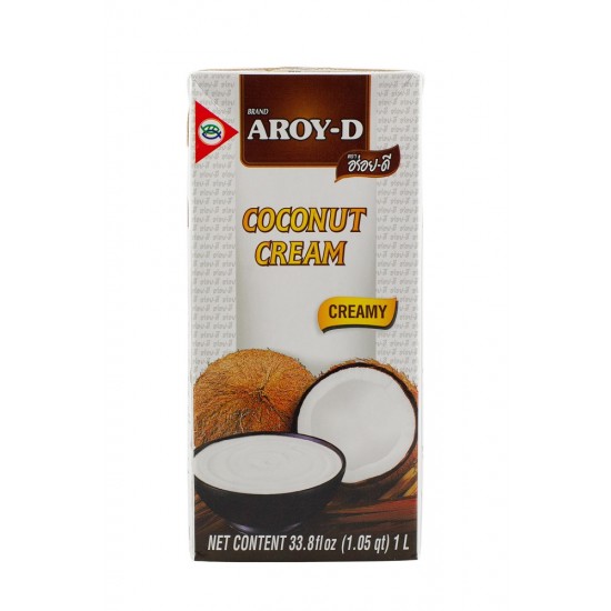 Crema vegetala din cocos 1L continut de cocos 85%, AROY-D Crema vegetala din cocos 1L continut de cocos 85%, AROY-D