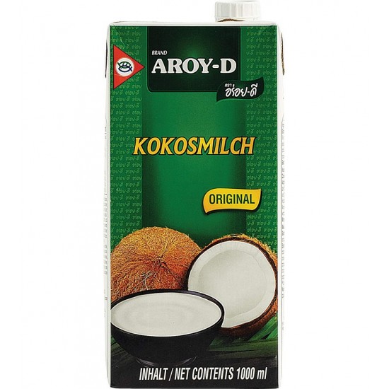 Crema vegetala din cocos 1L Original continut de cocos 70%, AROY-D