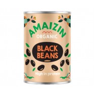 Bio Fasole neagra la conserva 400g Amaizin Bio Fasole neagra la conserva 400g Amaizin