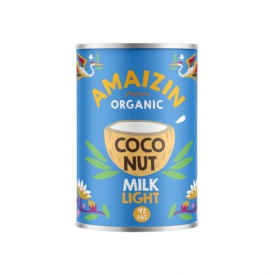 Bio crema vegetala din cocos LIGHT 400 ml Amaizin Bio crema vegetala din cocos LIGHT 400 ml Amaizin