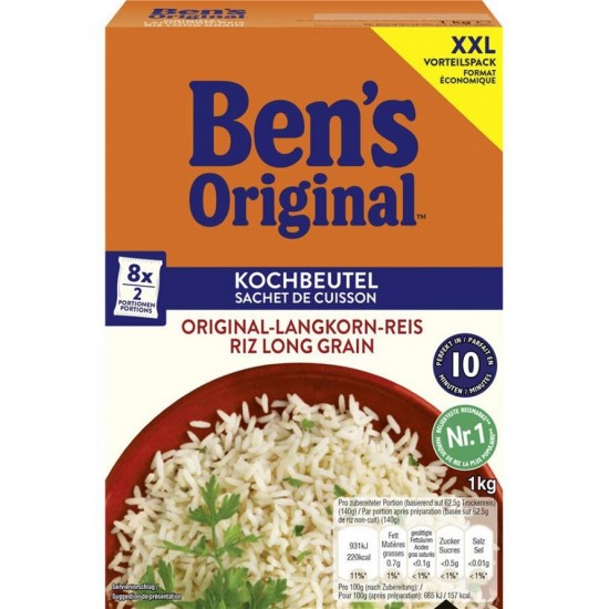 Orez cu bob lung Uncle Ben's Original 1 kg Orez cu bob lung Uncle Ben's Original 1 kg