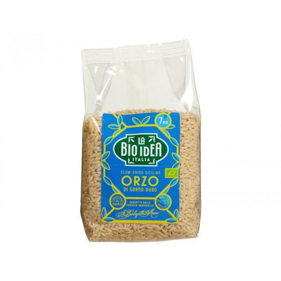 Bio Paste din grau dur Risoni ,,ORZO'' 400g Bio Idea