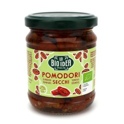 Bio Rosii uscate la soare, in ulei de masline extravirgin 190g Bio Idea Bio Rosii uscate la soare, in ulei de masline extravirgin 190g Bio Idea