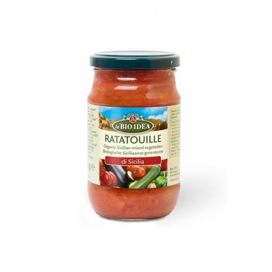 Bio Sos vegetarian pentru paste RATATOUILLE 340g ,,fara zahar'' Bio Idea Bio Sos vegetarian pentru paste RATATOUILLE 340g ,,fara zahar'' Bio Idea