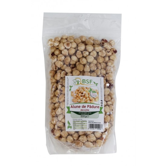 Alune de padure decojite ,,albe'' 500g