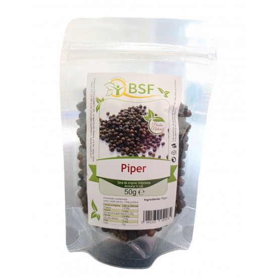 Piper negru boabe 50g