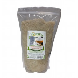 Sare celtica grunjoasa pura, nerafinata, fara adaos de iod 1Kg  Sare celtica grunjoasa pura, nerafinata, fara adaos de iod 1Kg