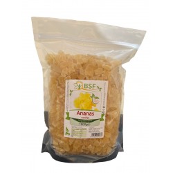 Ananas confiat cuburi 1 kg Ananas confiat cuburi 1 kg