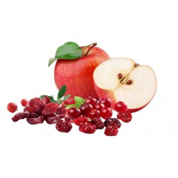 Merisoare intregi fara zahar infuzate in suc de mere 1kg Merisoare intregi fara zahar infuzate in suc de mere 1kg