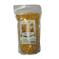 Chana Dal  ,,Năut galben decorticat jumatati'' 500g Chana Dal  ,,Năut galben decorticat jumatati'' 500g
