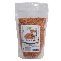 Linte rosie decorticata 500g Linte rosie decorticata 500g