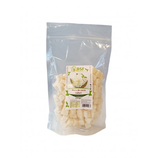 Nuca de cocos cuburi 200g