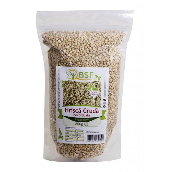 Hrisca cruda ( verde ) 500g