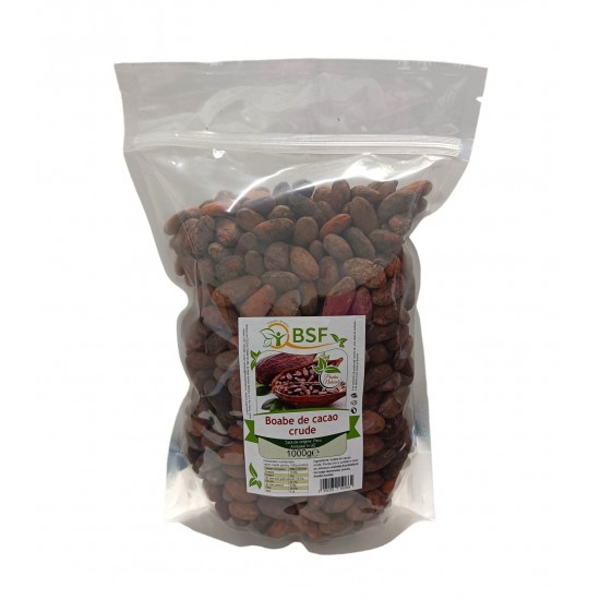 Boabe de cacao crude 1kg