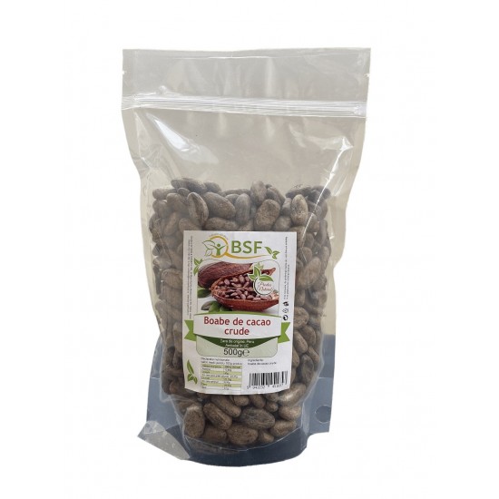 Boabe de cacao crude 500g