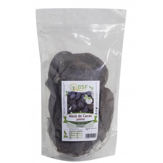 Masa de cacao pelete ,,chips'' 250g