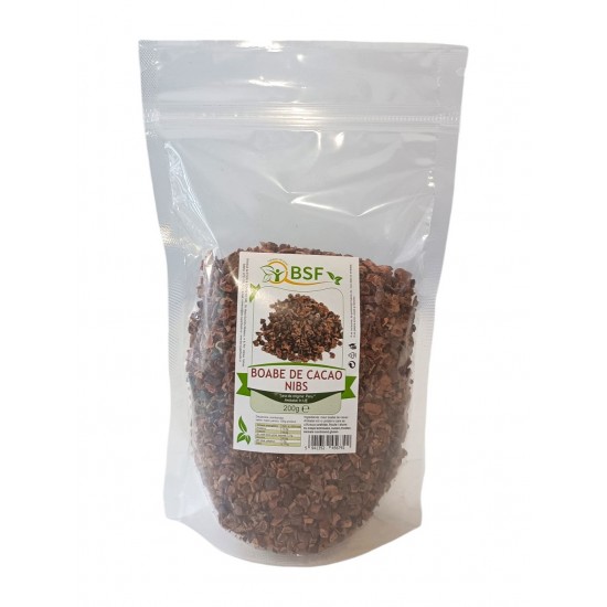 Boabe de Cacao Nibs 200g 