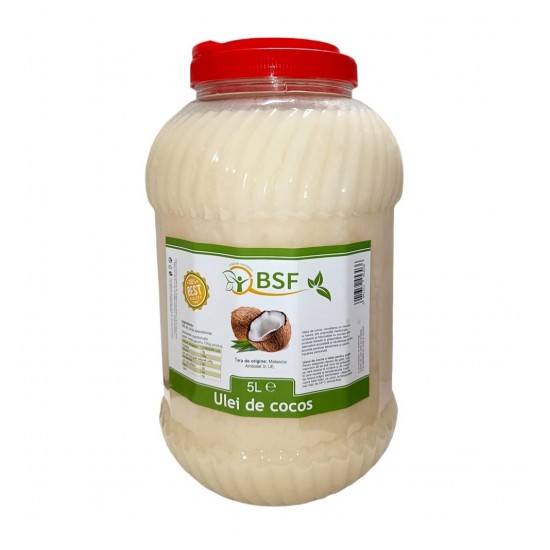 Ulei de cocos 5 L - 25 lei / L Ulei de cocos 5 L - 25 lei / L
