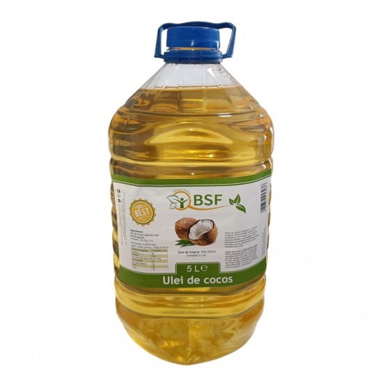 Ulei de cocos 5 L - 25 lei / L Ulei de cocos 5 L - 25 lei / L
