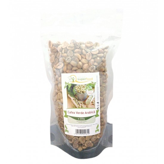 Cafea verde boabe 200g