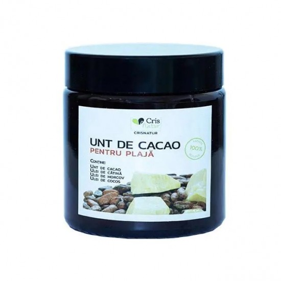 Unt de Cacao pentru Plaja 200ml Handmade Unt de Cacao pentru Plaja 200ml Handmade