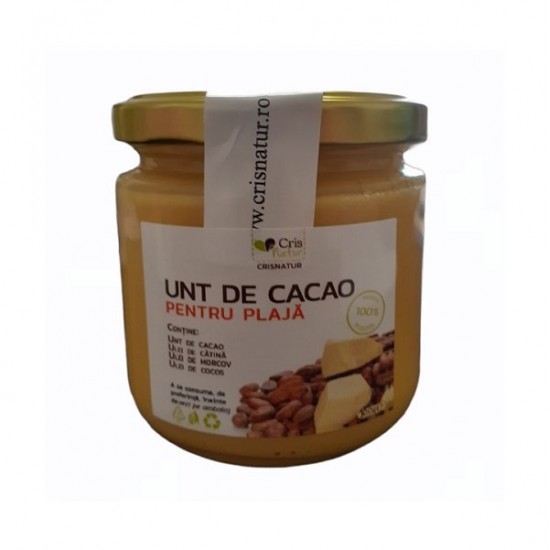 Unt de Cacao pentru Plaja 200g Handmade Unt de Cacao pentru Plaja 200g Handmade