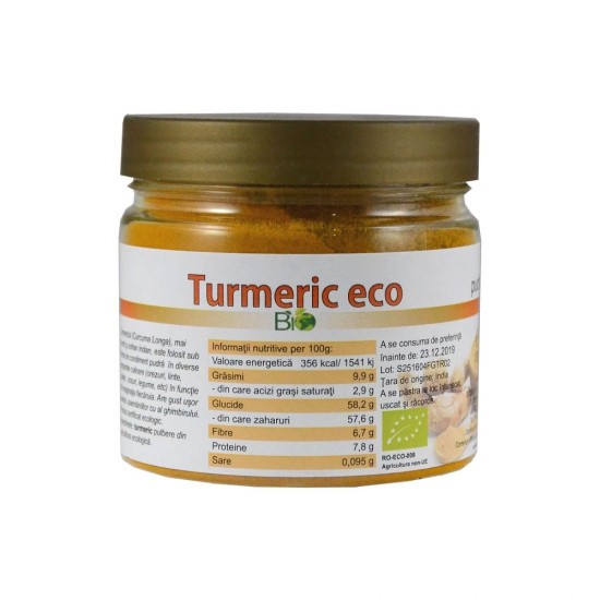 Bio Turmeric ( curcuma ) pudra 130g