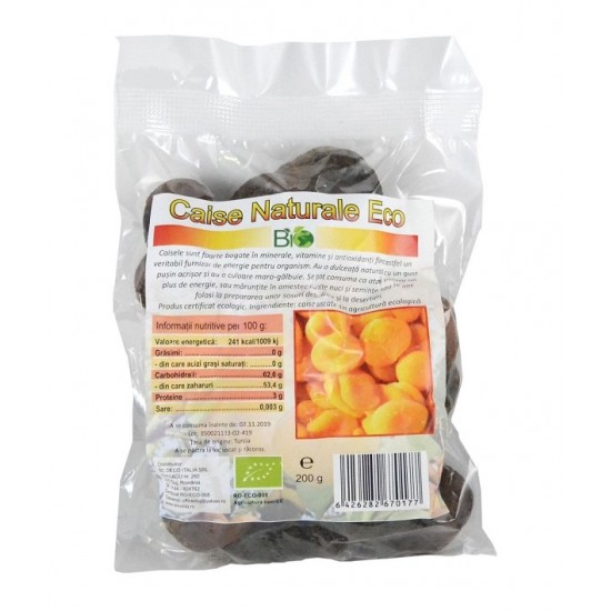 Bio caise deshidratate naturale 200g