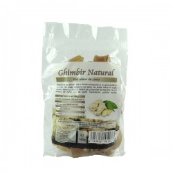 Ghimbir bucati 150g fara zahar adaugat Ghimbir bucati 150g fara zahar adaugat