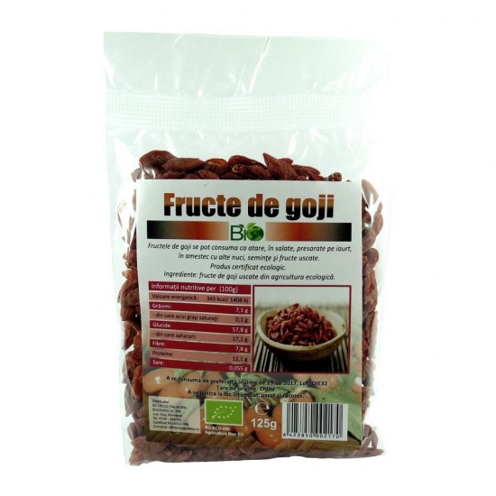 Bio Fructe Goji 125g