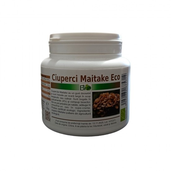 Bio Ciuperci Maitake pulbere 120g 