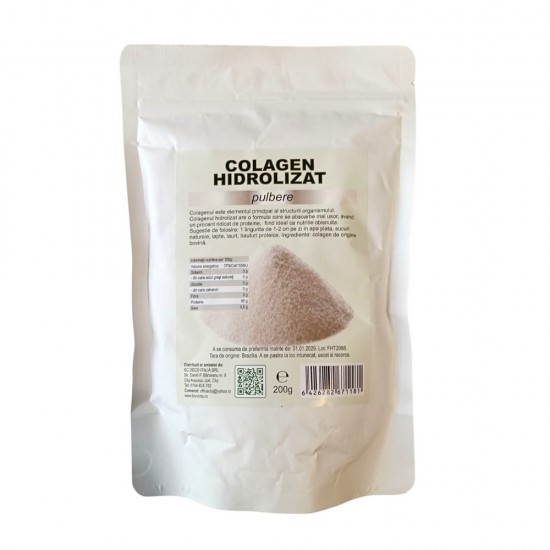 Colagen hidrolizat pulbere 200g Colagen hidrolizat pulbere 200g