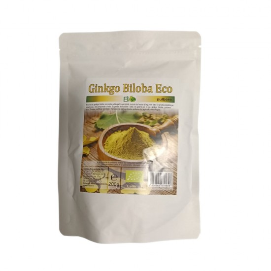 Bio Ginkgo Biloba pulbere 200g Bio Ginkgo Biloba pulbere 200g