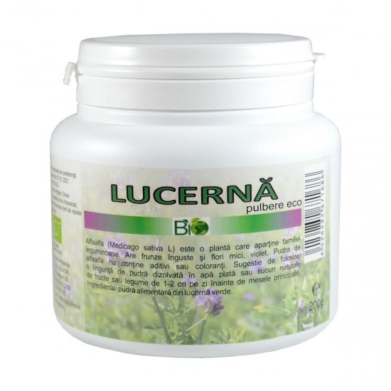 Bio Alfaalfa ,,lucernă pudra'' 200g