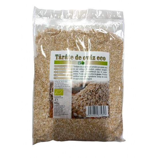 Bio Tarate de ovaz 500g Bio Tarate de ovaz 500g