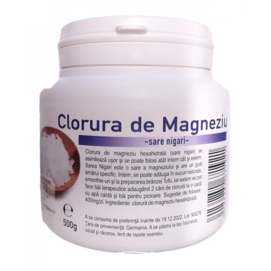 Clorura de Magneziu - sare Nigari 500g