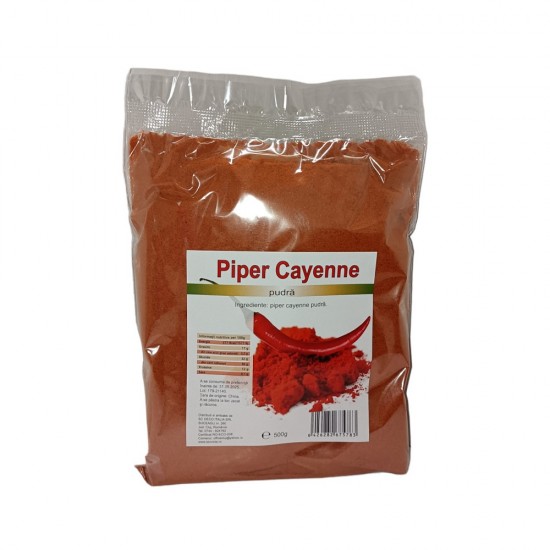 Piper Cayenne Pudra 500g 