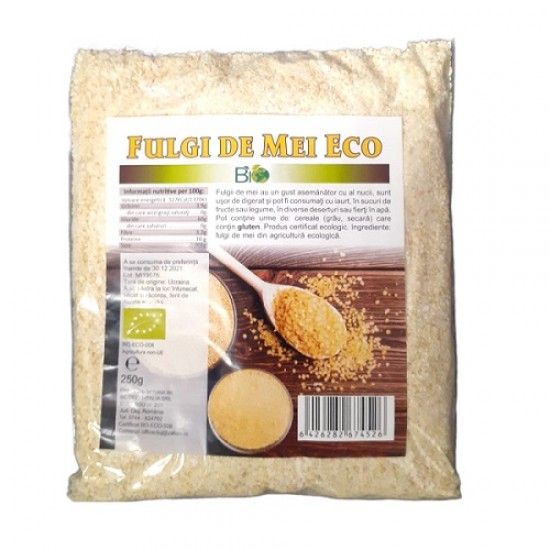Bio fulgi de mei 250g Deco Bio fulgi de mei 250g Deco