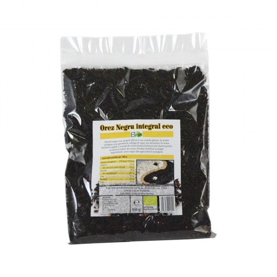 Bio Orez negru integral 500g Bio Orez negru integral 500g