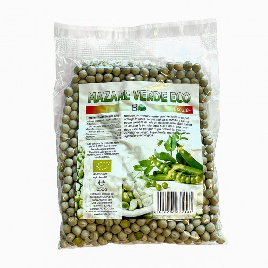 Bio Mazare verde uscata 250g