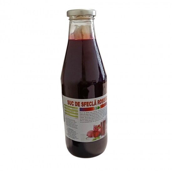 Bio suc de sfecla rosie 750ml ,,fara zahar'' 100% Bio suc de sfecla rosie 750ml ,,fara zahar'' 100%