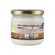 Bio Ulei de cocos extravirgin presat la rece 300ml Bio Ulei de cocos extravirgin presat la rece 300ml