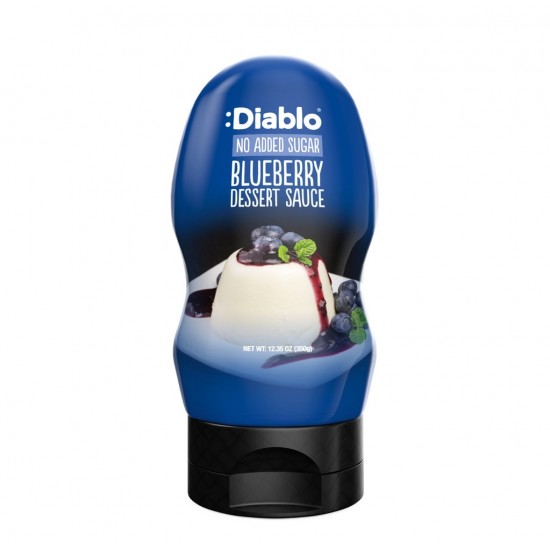 Topping de afine, fara adaos de zahar 290ml, Diablo Topping de afine, fara adaos de zahar 290ml, Diablo