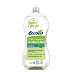 Bio Detergent lichid pentru vase ultradegresant cu otet si menta1L Bio Detergent lichid pentru vase ultradegresant cu otet si menta1L