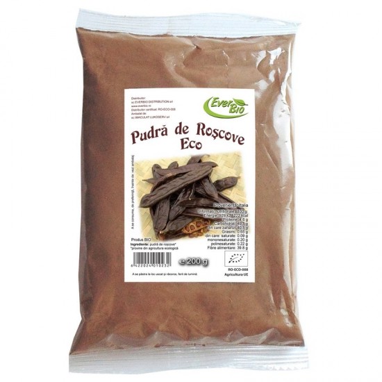 Bio Pudra de roscove ,,karob''  200g