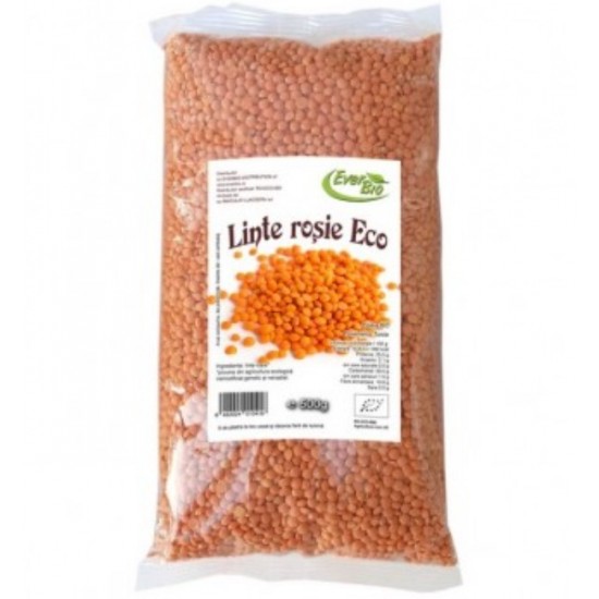 Bio Linte rosie decorticata 500g