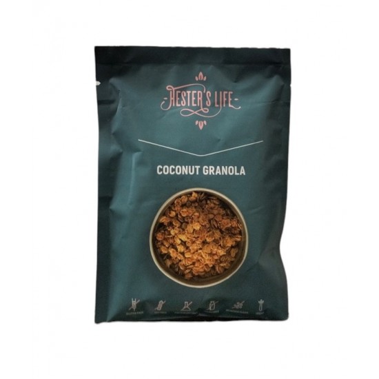 Granola cu cocos 60g ,,fără zahar, fără gluten” 