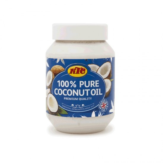 Ulei de cocos 500 ml PUR 100% KTC Ulei de cocos 500 ml PUR 100% KTC