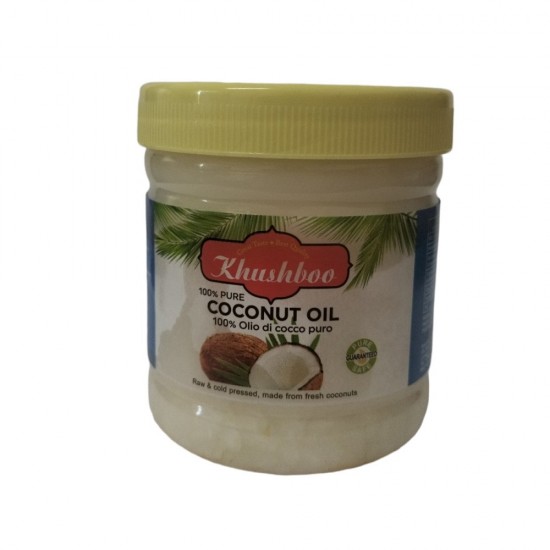Ulei de cocos extravirgin presat la rece 250ml Khushboo Ulei de cocos extravirgin presat la rece 250ml Khushboo