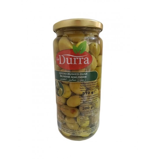 Masline verzi cu samburi, in saramura 510g LaDurra Masline verzi cu samburi, in saramura 510g LaDurra